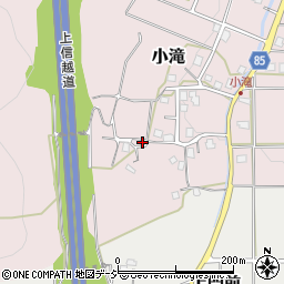 新潟県上越市小滝953周辺の地図