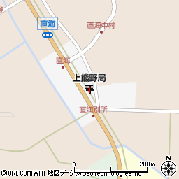 上熊野郵便局 ＡＴＭ周辺の地図