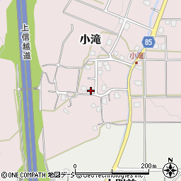 新潟県上越市小滝991周辺の地図