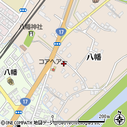 新潟県南魚沼市八幡135-6周辺の地図