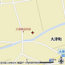 石川県七尾市大津町マ周辺の地図