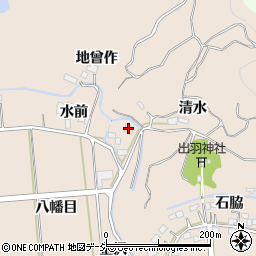 福島県いわき市平中神谷水前5周辺の地図