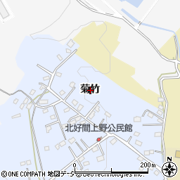 福島県いわき市好間町北好間菊竹周辺の地図