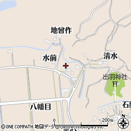 福島県いわき市平中神谷水前11周辺の地図
