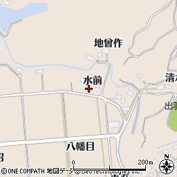 福島県いわき市平中神谷水前14-1周辺の地図