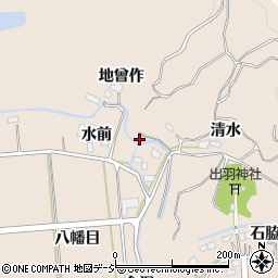 福島県いわき市平中神谷水前39周辺の地図