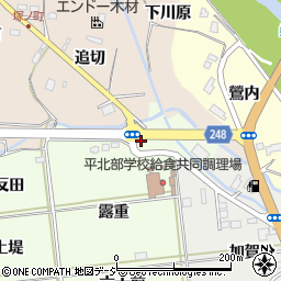 福島県いわき市好間町今新田二枚橋周辺の地図