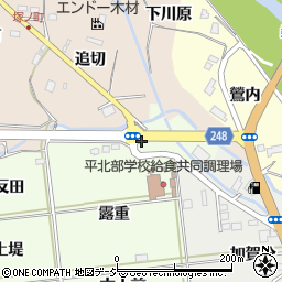 福島県いわき市好間町今新田（二枚橋）周辺の地図