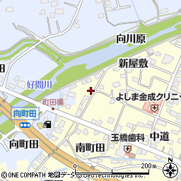 福島県いわき市好間町上好間北町田周辺の地図