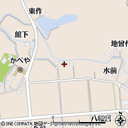 福島県いわき市平中神谷水前46周辺の地図