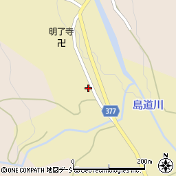 新潟県糸魚川市島道208周辺の地図