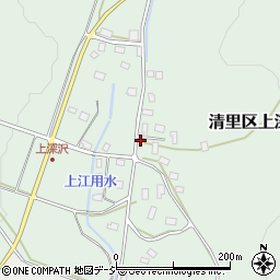 新潟県上越市清里区上深澤周辺の地図