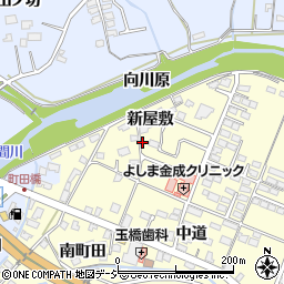 福島県いわき市好間町上好間（新屋敷）周辺の地図