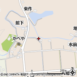 福島県いわき市平中神谷水前57周辺の地図
