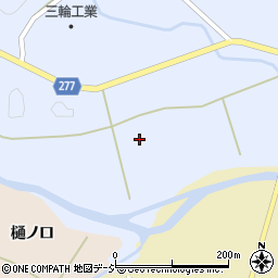 福島県白河市表郷八幡宿前周辺の地図