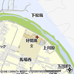 福島県いわき市好間町上好間上川原周辺の地図