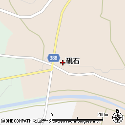 福島県白河市表郷番沢硯石周辺の地図