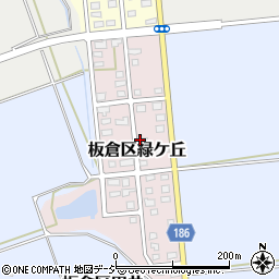 新潟県上越市板倉区緑ケ丘周辺の地図