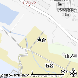 福島県いわき市好間町小谷作八合周辺の地図