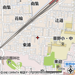 福島県いわき市平泉崎東浦周辺の地図