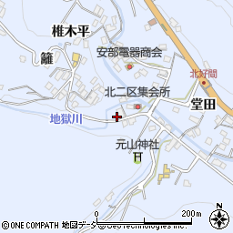 福島県いわき市好間町北好間籬周辺の地図