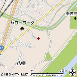新潟県南魚沼市八幡周辺の地図