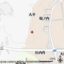 福島県いわき市好間町愛谷堀ノ内周辺の地図