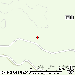 福島県東白川郡鮫川村西山菅ノ目周辺の地図
