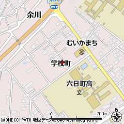 新潟県南魚沼市学校町周辺の地図