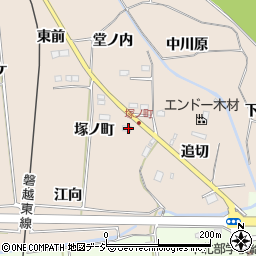 福島県いわき市好間町愛谷塚ノ町周辺の地図