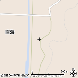 石川県羽咋郡志賀町直海セ周辺の地図