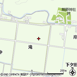 福島県いわき市平中塩（滝）周辺の地図