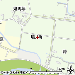 福島県いわき市平中塩境ノ町周辺の地図