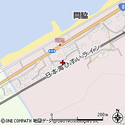 新潟県糸魚川市間脇1538周辺の地図