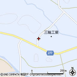 福島県白河市表郷八幡下社山周辺の地図