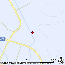 福島県白河市表郷八幡下久保田周辺の地図