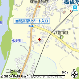 新潟県十日町市馬場甲583周辺の地図