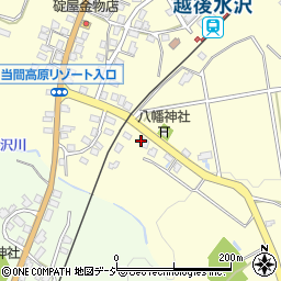 新潟県十日町市馬場甲432周辺の地図