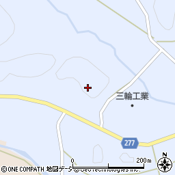 福島県白河市表郷八幡社山周辺の地図