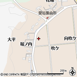 福島県いわき市好間町愛谷周辺の地図
