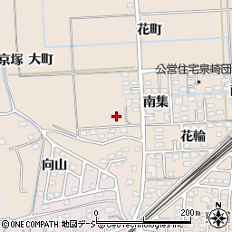 福島県いわき市平泉崎大町周辺の地図