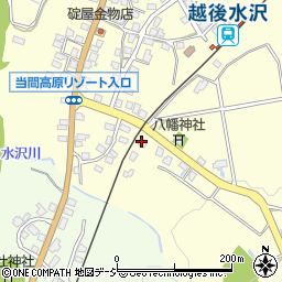 新潟県十日町市馬場甲447周辺の地図