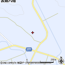 福島県白河市表郷八幡上長橋周辺の地図