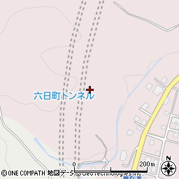 六日町トンネル周辺の地図