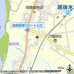 新潟県十日町市馬場甲588周辺の地図