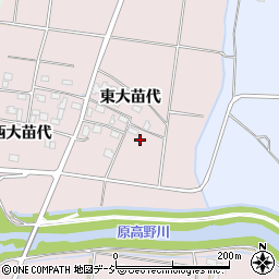 福島県いわき市平下神谷東大苗代周辺の地図
