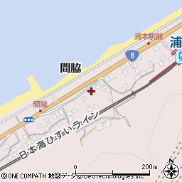 新潟県糸魚川市間脇1439周辺の地図