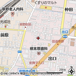 福島県いわき市平下神谷出口周辺の地図