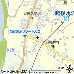 新潟県十日町市馬場甲502周辺の地図