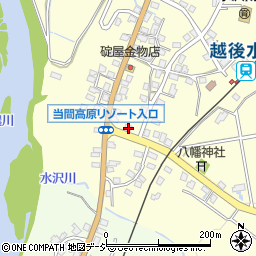 新潟県十日町市馬場甲592周辺の地図